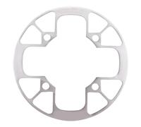 Uqezagpa Mountain Bike Chainwheel Guard Covers Aluminum Alloy Bicycles Chainring Crankset Protector Easy to Use Mountain Chainwheel Covers