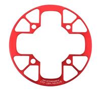 Uqezagpa Mountain Bike Protector Chainring Protections Covers Aluminum Alloy Bicycles Crank Protections Plate Crankset Protector Mountain Chainwheel Guard Covers