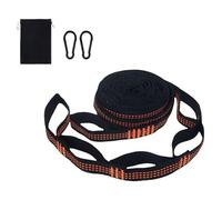 Uqezagpa Multi-Purpose Hammock Suspension: Reinforced Nylon & Quick-Lock 500LB Capacity, Backyard to Wilderness, Lightweight Travel Essential Camping Hammock Straps High Weight Capacity