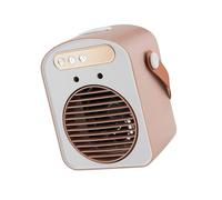 Uqezagpa Multi Purpose Liquid Based Weather Tool with Three Function Design and Type C Charging Port Travel Size Fan