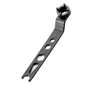 Uqezagpa Multifunction Four Claw Angled Grinder Wrench 6 in 1 100 Type Adjustable Spanner for Angled Grinder Metalworking Home Renovations Accessories