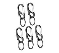 Uqezagpa Multifunctional Rustproof Bottle Opener Keychain with Small Design Metal Texture Perfect for Men Who Love the Outdoor Metal Keyrings