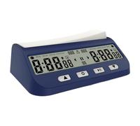 Uqezagpa Multilingual Game Clock 5 Competition Timing Systems, Adjustable Volume, Portable & Easy Setup Chess Timer Professional Tournament TimerMultilingual Game Clock