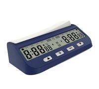 Uqezagpa Multilingual Game Clock 5 Competition Timing Systems, Adjustable Volume, Portable & Easy Setup Chess Timer Professional Tournament TimerMultilingual Game Clock