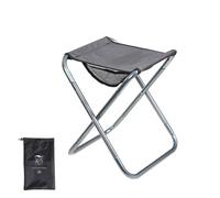 Uqezagpa Multipurpose Aluminum Construction Folding Stool for Artists Photographers and Outdoor Event Attendees Fishing Chair Waterproof Transportable Stool for Outdoors