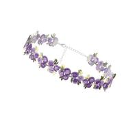 Uqezagpa Multipurpose Lace Necklace Choker with Delicate Florals Designs Jewelry Accessory for Trendy Feminine Elegant Charm Versatile Occasion Choker