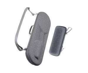 Uqezagpa Multiunctional Badminton Equipment Bag Hardhell Racket Carrying Shuttlecock Storage Case for Beginner Professional Oxford Fabric Sports