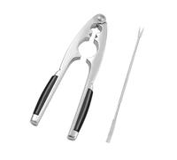 Uqezagpa Nut Cracker For Walnuts Ergonomic Walnut Clip Opener Practical Chestnut Cracking Tool Household Kitchen Accessory Ergonomic Nutcrackers