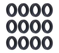 Uqezagpa Of 12 Elastic Wire Protectors with Double Firewalls Flame Retardant Wire Guard Rubber Texture for Safe Cable Routing Empty Cable Management Hoop