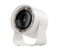 Uqezagpa Office Table Fan Rechargeable Handheld Fan USB Desk Desk Powerful Air Circulating Technology Adjust Airflows