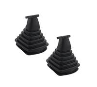 Uqezagpa Oil Proof Joysticks Boot Reinforced Sealing For Heavy Equipment Dustproof Covers With Collar Reinforcement 2pcs High Flexibility EPDM Rubber Gear Shifter Boot
