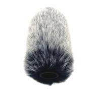 Uqezagpa Outdoor Artificial Furry Winds Microphones Covers Muff Windscreen Sleeve For Rode Go II DeadCat Windshield Foam Windscreen Protections