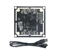 Uqezagpa OV9732 Chip USB2.0 Camera Module 100° Without Distortion Lens Assemby For Industrial Applications With USB Adapter Cable Auto White Balance Webcam Board