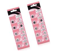 Uqezagpa Pack Of 10/20 AG6 LR920 Batteries LR920 AG6 Alkaline Button Cell Batteries for Watches, Calculators, Small
