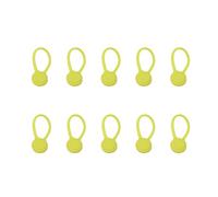 Uqezagpa Pack Of 10 Silicone Cable Organizers Magnetic Clip for Earphones Charging Cord Solid Color for Home Office Travel