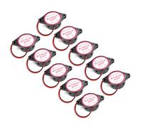 Uqezagpa Pack of 10pcs High Decibel Piezoelectric Buzzers Continuous Sound Alarm 100dB Black for 3D Printer