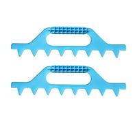 Uqezagpa Pack of 2 Accurate Honeycombs Frame Spacing Rakes for Precise Beekeeping Operations with Lightweight