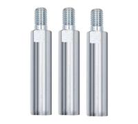 Uqezagpa Pack of 3 Multifunctional Angles Grinder Extension M10Thread 80mm Connecting Rod for Car Polisher and