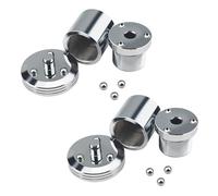 Uqezagpa Pack of 4pcs/2pcs/1pc Aluminum Alloy Isolation Feet for Shock Absorption and Stability Adjustable Sound Equipment