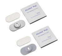 Uqezagpa Pad Notebook Security For W Anti-Theft Buckle Fixing Base Strong Adhesive For Laptop Tablet Hole Kit Tablet Cable Anti Theft