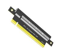 Uqezagpa PCIE 16x 5.0 Rising Card PCIExpress 5.0 Extension Adapter Card for NVMe Solid disks GPUs Enhances GPU