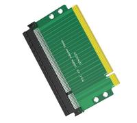 Uqezagpa PCIE4.0 180 Degree Adapter Card PCIExpress 16X 164Pin For Computer Server Chassis Expansion Fast Speed Adapter Efficient Transfer