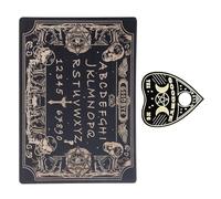 Uqezagpa Pendulums Dowsing Divinations Board Wooden Talking with Planchette Spirits Game Metaphysical Message Wooden Spirits Pendulums Divinations Metaphysical Message