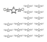 Uqezagpa Personalized Jewelry Creation Elegant Star Spacer Bead Accessory Delicate Pendant For Fashion Forward Individuals Stylish Bead Charm