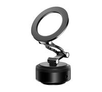 Uqezagpa Phone Holder Bracket Stand Rack 360 Degree Rotation Powerful Magnets For Car Mount Strong Grip Vacuum Suction Attachment Car Phone Mount