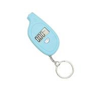 Uqezagpa Portability Tire Gauge Air Pressure Tester with Keychain for Safe Driving with Easy To Use Design Button Battery