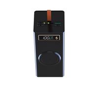 Uqezagpa Portable 18650 Battery Case Box Power Shell with Digital Display USB Quickly Charging Wireless