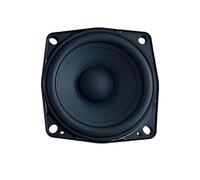 Uqezagpa Portable 2.5Inch 20W 3Ohm Woofer Loudspeaker High Sensitivity Wide Frequency Response Bend Forward Fold Rubber Border Woofer