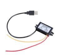 Uqezagpa Portable 5V USB to 1.5V Open End Converter Cable Cord Power Supply Adapter Waterproof Designing for LED Light Toy