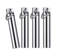 Uqezagpa Portable Aluminum Alloy Toothpick Case Metal Sealed Container Toothpick Dispenser For Travel Homes Kitchen Storage Kitchen Storage Box