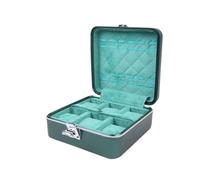Uqezagpa Portable Aluminum Watch Case Lightweight for Safe Storage Feature Shockproof Lining and Secure Design Portable Aluminum Watch Case