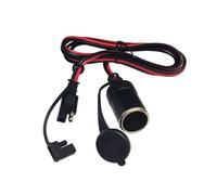 Uqezagpa Portable Car Charging Socket Extension Cord for Solar Systems and Batteries Flexible Connection Wire Solar Cable