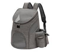 Uqezagpa Portable Cat Dogs Front Backpack Foldable Cat Bag Pet Backpack Dogs Travel out Bag Package Breathable