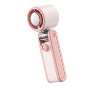 Uqezagpa Portable Handheld Cooling Fan with Ice Semiconductor Technology Adjustable Wind Speeds Up to 199 Gears Fast Charging USB Fan