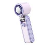 Uqezagpa Portable Handheld Cooling Fan with Ice Semiconductor Technology Adjustable Wind Speeds Up to 199 Gears Fast Charging USB Fan