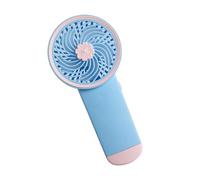 Uqezagpa Portable Small Fan Handheld Fan AM3 Battery Operated Lightweight Small Pocket Fan for Office Outdoor