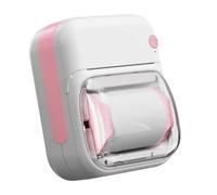 Uqezagpa Portable Thermals Printer With Rechargeable Battery And 200dpi Resolution Includes 1 Roll Printing Paper For Study Note And Labels Low Cost Thermals Printing Kit