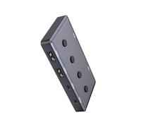 Uqezagpa Portable USB 3.1 Hubs Highly Speed USB Splitter Expansion Dock With Individual Power Button For Office And Gaming Multiports Splitter