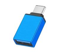 Uqezagpa Portable USB Adapter Converter Backup Photos Contacts With Computer Phone Suitable For Data Backup Charging Aluminum USB C Charging Adapter