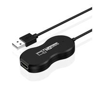 Uqezagpa Portable USB to HDTV Port Video Adapter Cable Acquisition Card 1080P for Game Live