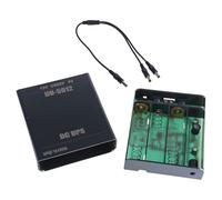 Uqezagpa Power Supply Box USB 5V 9V 12V Output 3Pcs 18650 Battery Powerbank Case For Router (Battery Not Included) Powerbank Box