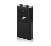 Uqezagpa PowerBanks Casing Kits 20000mAh Mobile Chargers Builts In Cable PD22.5W Quick Charging LCD Display Shell Detachable Battery Case