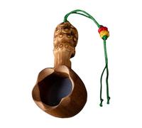 Uqezagpa Practical Bamboos Teas Filter With Comfortable Grip For Cups And Mugs Sturdy Steeping Tool Bamboos Teas