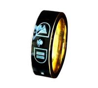 Uqezagpa Practical Video Scrolling Rings Easy to Use Metal Video Streaming Rings Charm for Enhanced Online