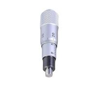 Uqezagpa Precisions Micrometer Head Measure Tool 0-6.5 Carbon Steel Micrometer Head Mechanical Engineering Tool