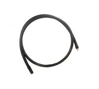 Uqezagpa Premium Coppers Thread Air Hose Tire Inflator Adapter Connectors Chucks Rubber Extension Tube Car Tire Inflat Extension